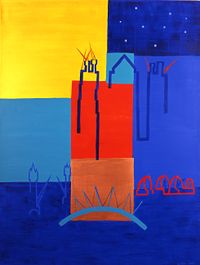 Docklands Symbols 150x122cms