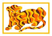 Tim the Tiger A3